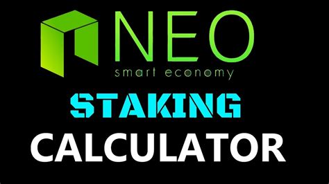 neo staking|neo gas calculator.